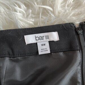 NWT, Bar III, Skater Skirt, zip up back, elastic sides at waist,‎ fully lined